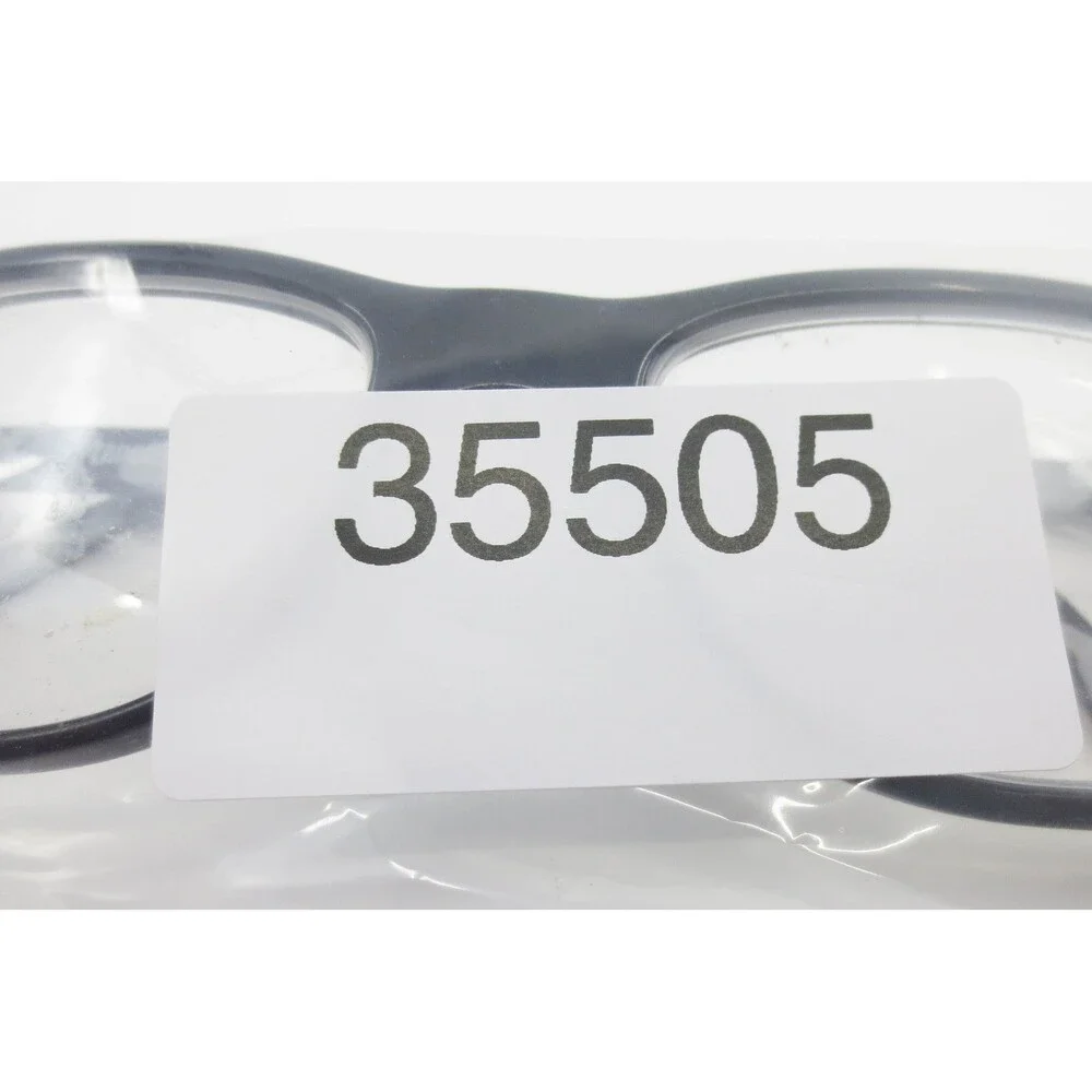 Tura Tapered TAP839 001 Black Patterned Eyeglasses Frames 50-17-140 Rectangular